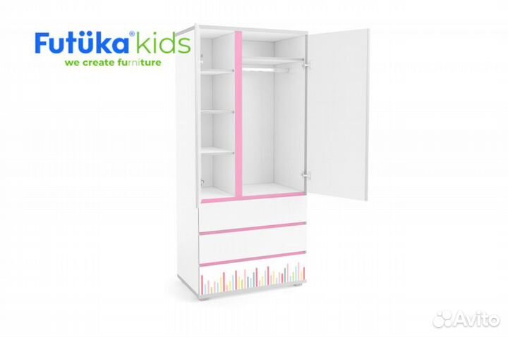 Детский шкаф для девочки