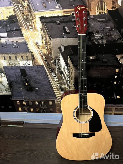 Гитара акустическая squier by fender