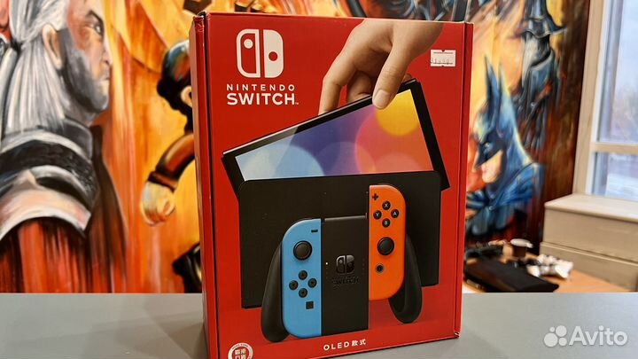 Nintendo Switch Oled Прошитая (Новая)