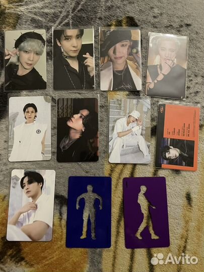 Официальные карты Ateez, Stray kids