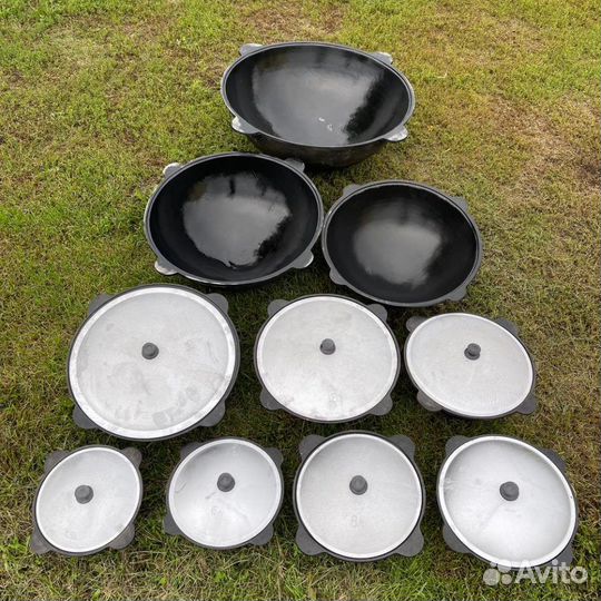 Казан узбекский чугунный. Наманган