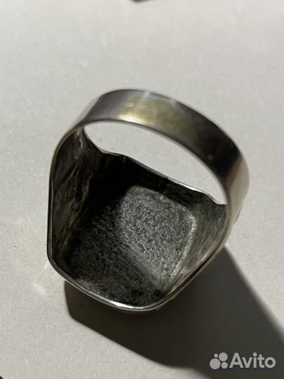 Мужская печатка серебро