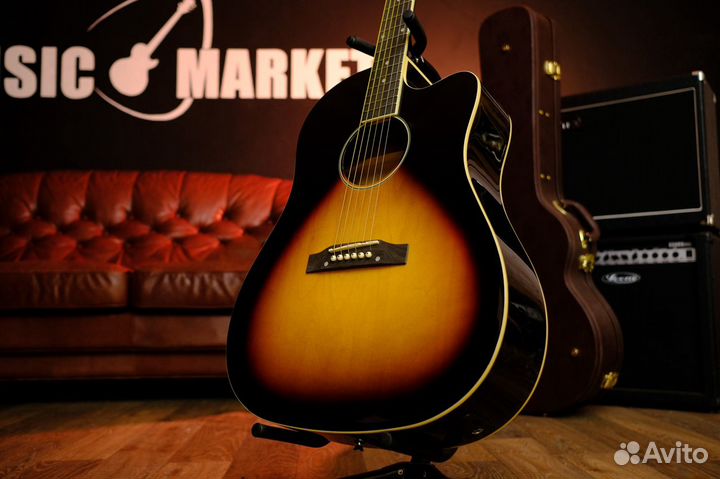 Электроакустическая гитара Stagg (Комплект)