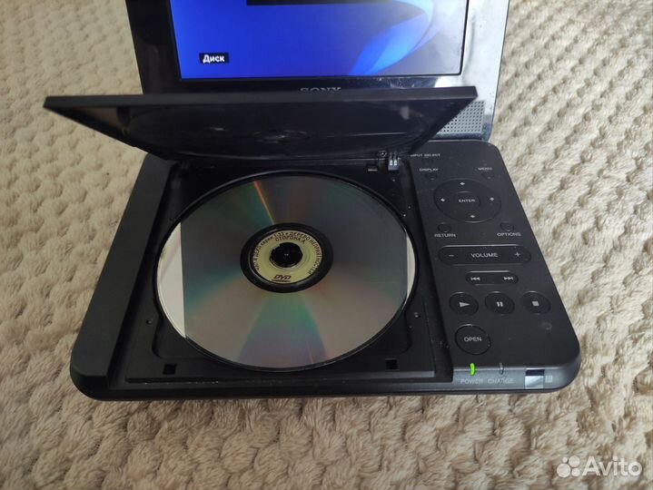 Cd dvd проигрыватель портативный sony