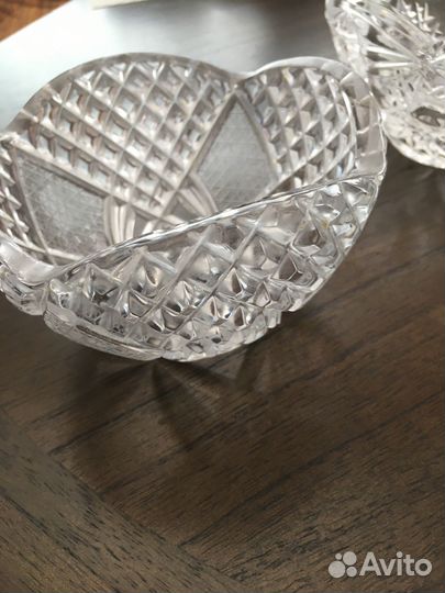 Хрустальные вазочки