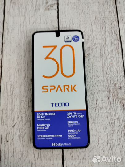 TECNO Spark 30, 8/256 ГБ