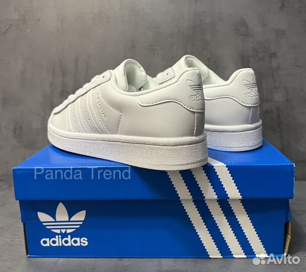 Кроссовки Adidas Superstar белые