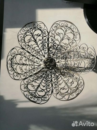 Конфетница скань СССР мельхиор