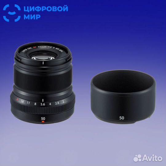 Fuji XF 50mm f/2 R WR Black