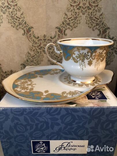 Чашка с блюдцем