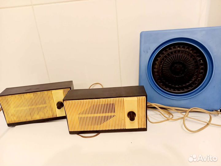 Громкоговорители СССР и приёмник трехпрограмный