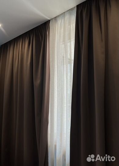 Продам портьеры готовые 2 шторы по 3 метра