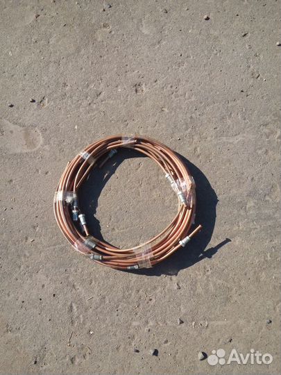 Тормозные трубки медные штуцер 12мм