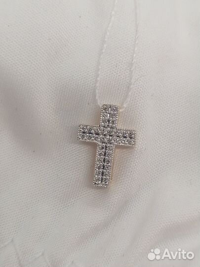 Подвеска с природным камнем Золото