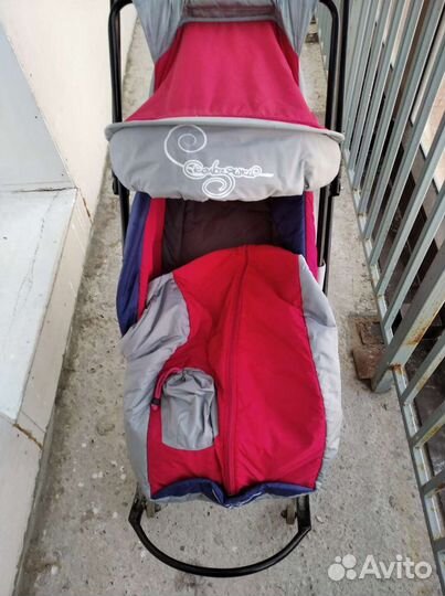 Санки без больших колес все целое