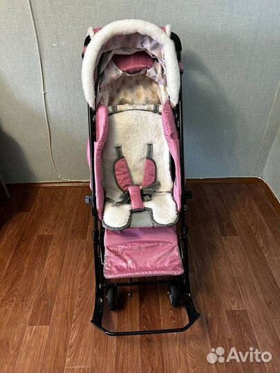 Санки-коляска Ника 7-5