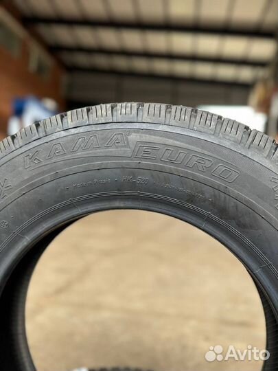 Шипованные шины 185/75R16C Кама Евро 520