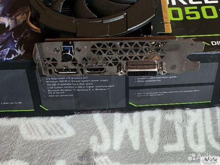 Видеокарта Gtx 1050 Ti 4Gb / Gt 1030