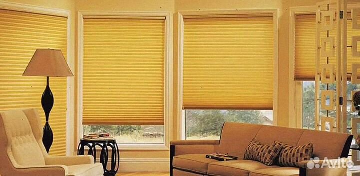 Шторы рулонные (плиссе)