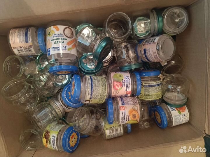 Баночки из под детского питания