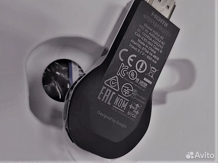 Приставка google chrome cast