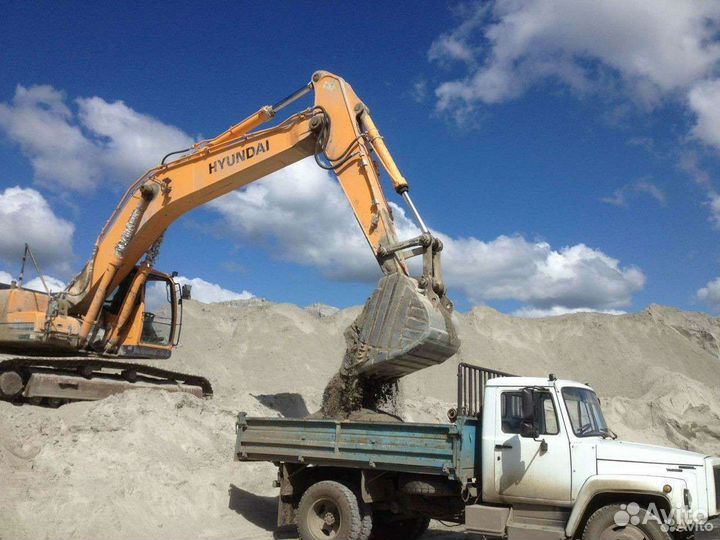 Доставка:Щебень,песок,отсев,перегной,чернозем,торф