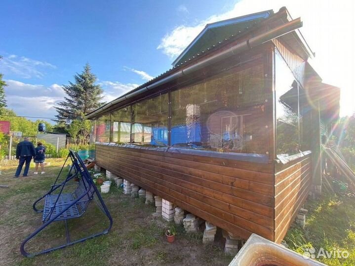 Мягкие окна для беседок под ключ