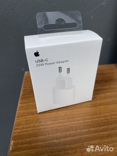 Оригинальный адаптер apple 20w type-c