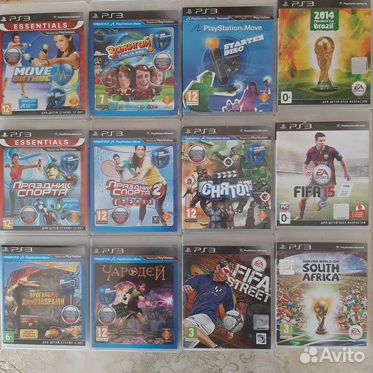 Игры ps3 move