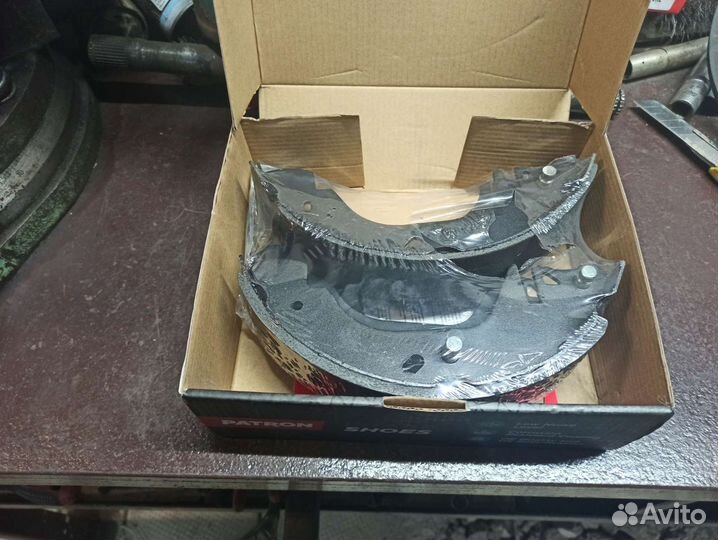 Колодки тормозные барабанные ford: transit c борто