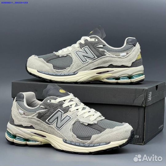 Кроссовки New Balance 2002R Светлые (Арт.83167)