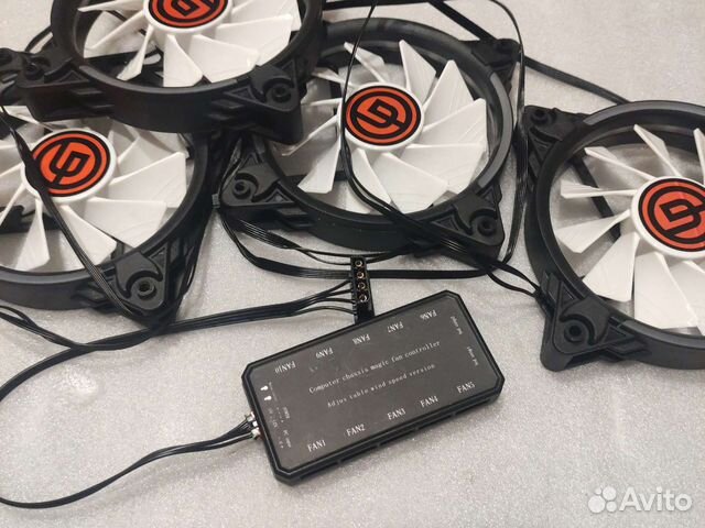 Вентиляторы 120мм с RGB подсветкой