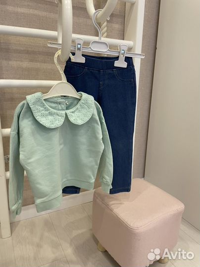 Вещи для девочки пакетом 80-86