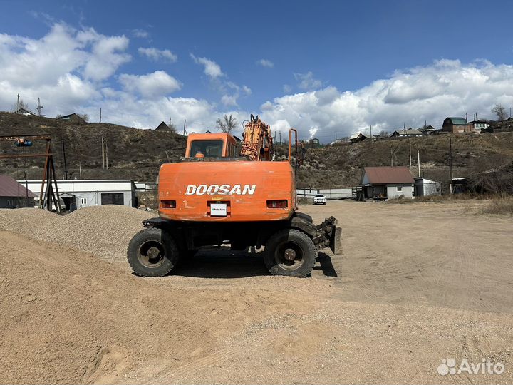 Колёсный экскаватор DOOSAN Daewoo DH130W, 2001