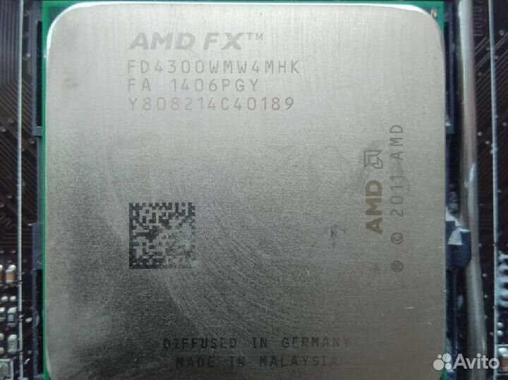 Процессор amd fx fd4300