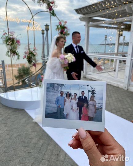 Неоновая вывеска на свадьбу