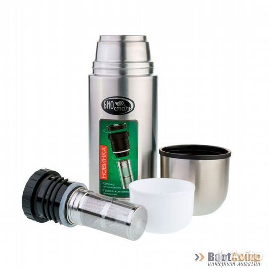 Термос Biostal-Охота nвp-750Z 0,75л c узким горлом