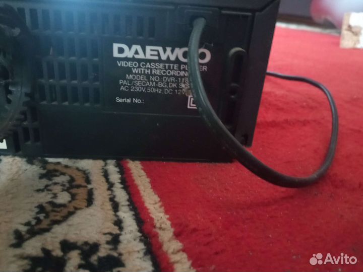 Видеомагнитофон daewoo