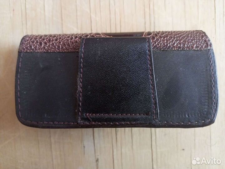 Чехол-кобура на ремень кожаная, сот. тел. 2000-х