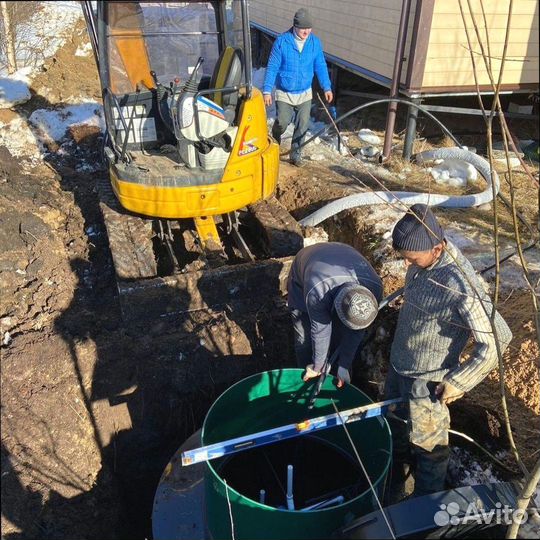 Канализация для любого участка под ключ