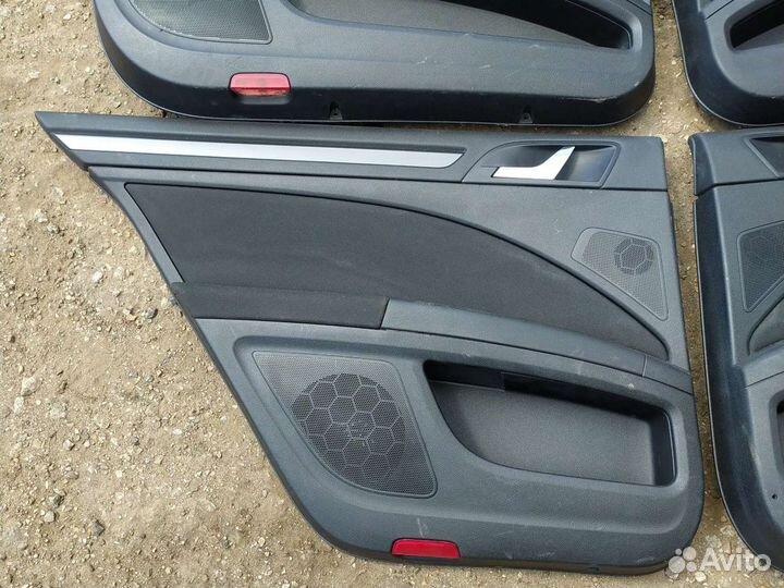 Комплект дверных карт skoda superb