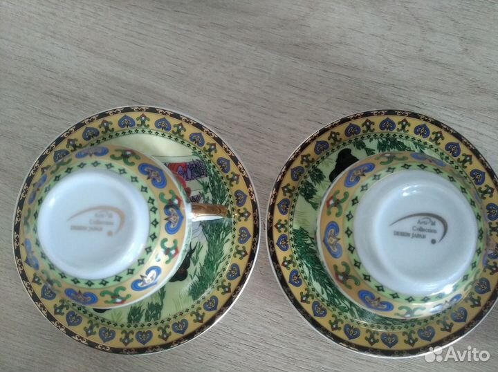 Кофейная пара костяной фарфор