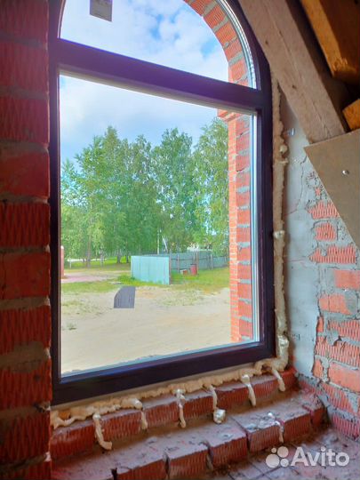 Пластиковые окна арочные