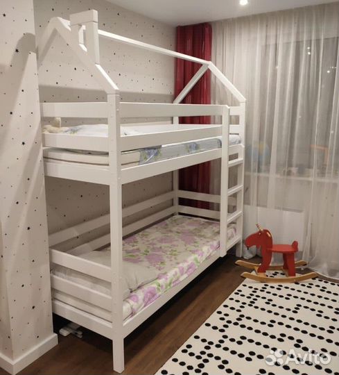 Двухъярусная кровать с гарантией