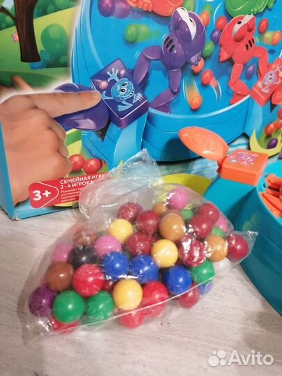 Игра развивающая Накорми лягушку