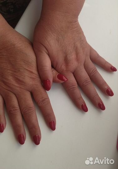 Наращивание ногтей на дому