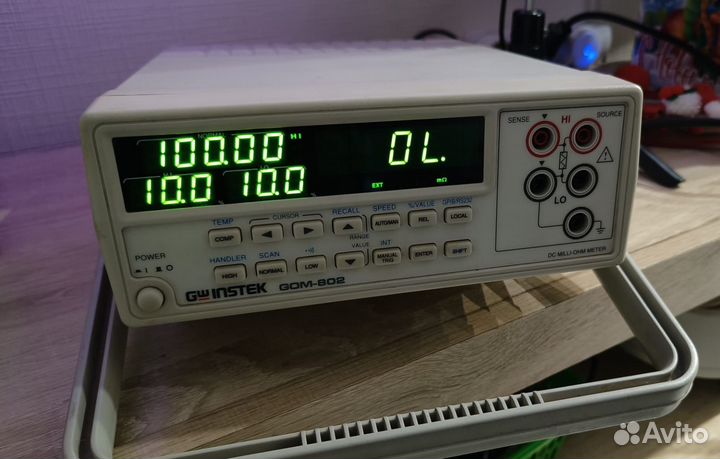 Миллиомметр gom-802