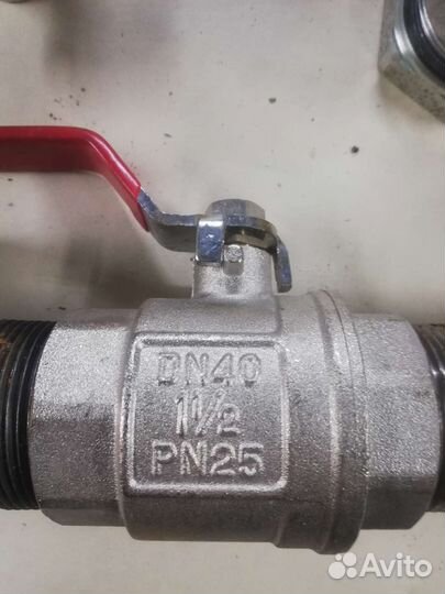 Кран шаровый 1 1/2 полтора дюйма