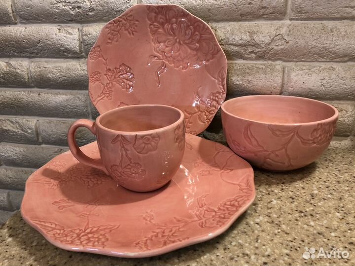 Набор посуды Fitz and floyd, серия Гортензия