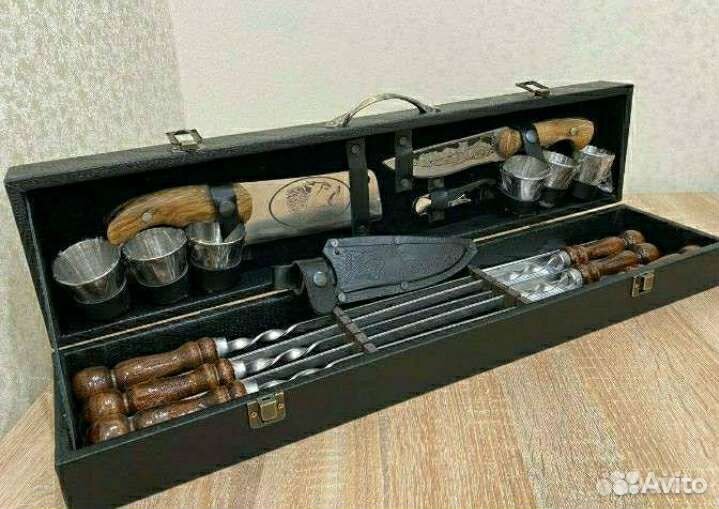 Подарочный набор шампуров для шашлыка